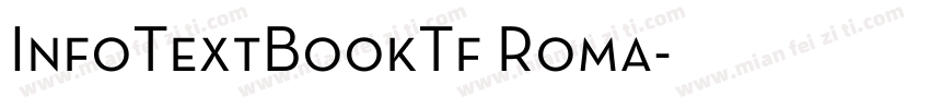 InfoTextBookTf Roma字体转换